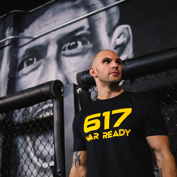 617 War Ready Tee in action in the cage