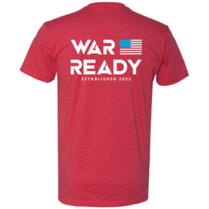 War Ready USA Shirt Back