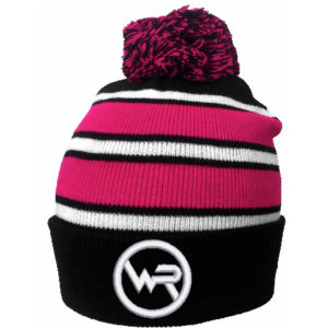 Breast Cancer Hat - Pink and black