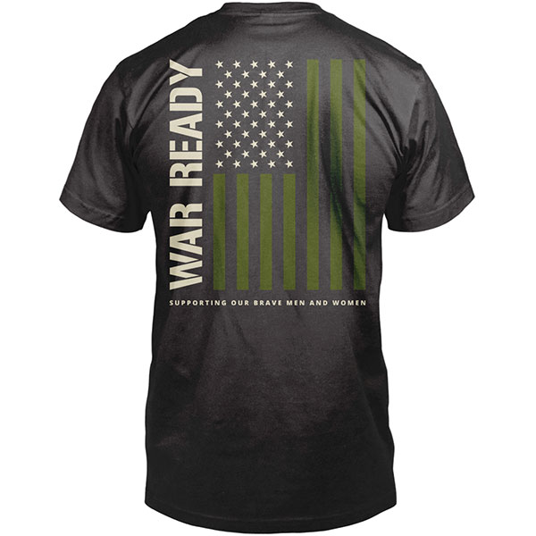 honoring all who served back of tee