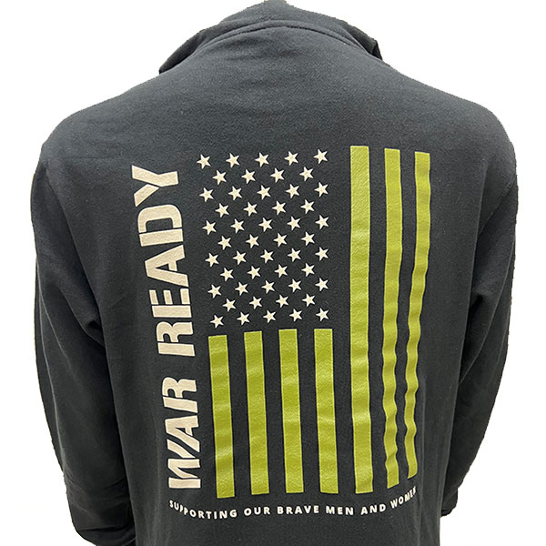 honoring all who served Hoodie - Back